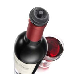 Vacu Vin Vakum Şarap Tıpası, 10 Parça, Gri - Thumbnail
