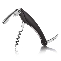 Vacu Vin Waiter's Style Corkscrew, Black - 1