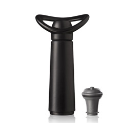 Vacu Vin Wine Vacuum Set, Concerto 1 Pump, 1 Stopper, Black - 1