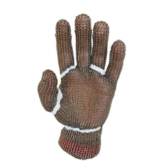 VMust Stainless Steel Knit Glove, White, Size S - 1
