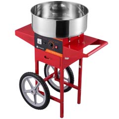 Vosco Arabalı Pamuk Şeker Makinesi, 980 w - Vosco