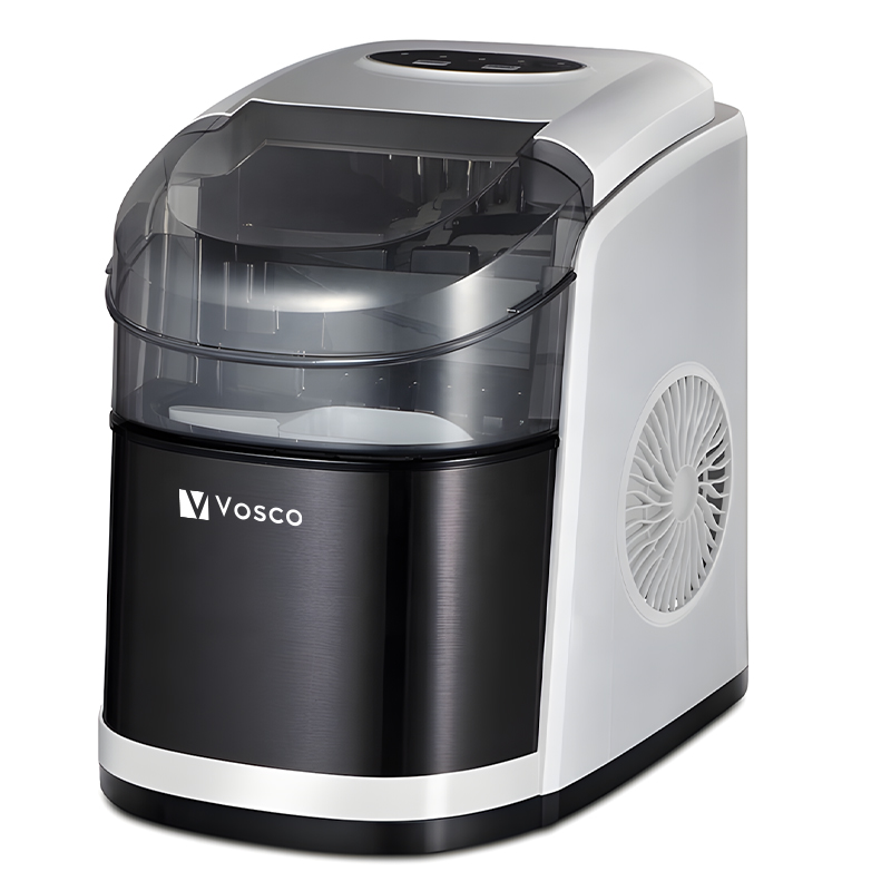 Vosco Buz Makinesi 12 kg/gün Kapasiteli, Set Üstü, Gri