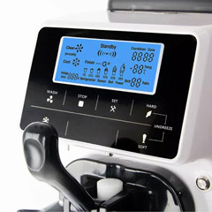 Vosco Counter Top Soft Ice Cream Machine, White - 3