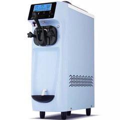 Vosco Counter Top Soft Ice Cream Machine, Blue - 1