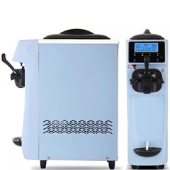 Vosco Counter Top Soft Ice Cream Machine, Blue - 6