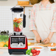 Vosco Digital Bar Blender Pro, 2 lt, 2200W, Red - Vosco (1)