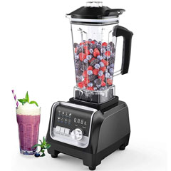 Vosco Digital Bar Blender Pro, 2 lt, 2200W, Black - Vosco (1)