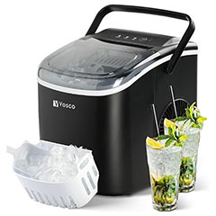 Vosco Ekonomik Set Üstü Buz Makinesi, 12 kg, Siyah - Vosco