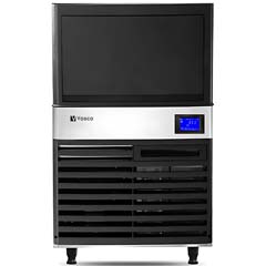 Vosco Gurme Buz Makinesi, 35 kg/gün Kapasiteli, 25 kg Saklama Hazneli - Vosco