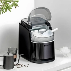 Vosco Ice Machine 12 Kg Counter Top, Black - 7