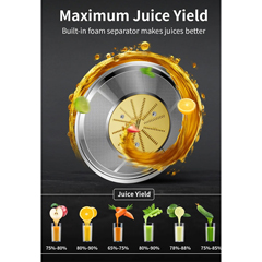 Vosco Juicer 1200W 1.2 Liter - 6