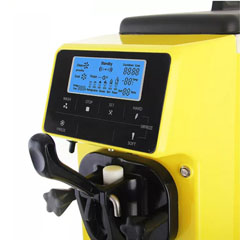 Vosco Set Üstü Soft Dondurma Makinesi, Sarı - 5