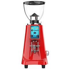 Vosco VAF-74 Kahve Değirmeni, 74 mm Titanyum Dişli, 550 W, Kırmızı - Vosco (1)