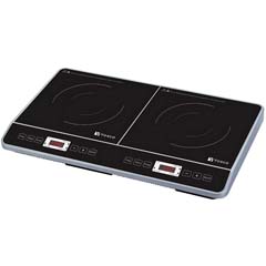 Vosco VALP-DIC126 İkili İndüksiyonlu Ocak, 60,5x36x6,4 cm - Vosco