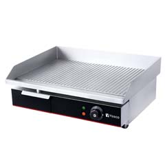 Vosco VBL-821 Elektrikli Pleyt Izgara, Oluklu, 55x43x24 cm - Vosco