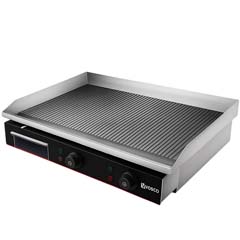 Vosco VBL-922 Elektrikli Pleyt Izgara, Oluklu, Çift Kontrollü, 73x47x24 cm - Vosco