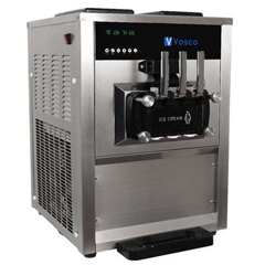 Vosco VD-520S-PRO Üç Kollu Set Üstü Dondurma Makinesi, 28 lt/saat - 3