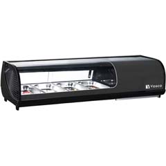 Vosco VFS-52LB Yatay Tip Salata Vitrin Dolabı, 5 Gn 1/3, 135x42,5x29,5 cm - Vosco