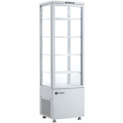 Vosco VFT-280L Dik Tip Soğutmalı Teşhir Dolabı, Beyaz - Vosco