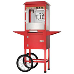 Vosco VJY-826 Otomatik Patlamış Mısır Makinesi, Arabalı, 300 gr Hazneli - 1