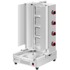 Vosco VKM-G4R Lpg'li Döner Ocağı, Alttan Motorlu, 4 Radyanlı - Vosco
