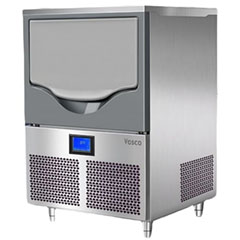 Vosco VSC-40C Aura Series Undercounter Cube Ice Machine, 40 kg/day Capacity, 15 kg Storage Bin Capacity - 1