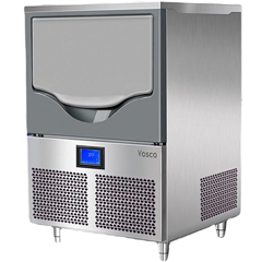 Vosco VSCB-25C Aura Series Undercounter Cube Ice Machine, 25 kg/day Capacity, 22 kg Storage Bin Capacity - 2