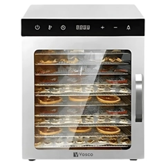 Vosco VSS-10H Fruit and Vegetable Dehydrator, 10 Tray - 2