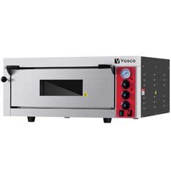 Vosco VWG-4T Elektrikli Pizza Fırını, Tek Katlı, 4 Pizza Kapasiteli - Vosco