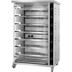 Vosco VWJG-7P Elektrikli Piliç Çevirme Fırını, 7 Şiş, 35 Tavuk Kapasiteli - Vosco