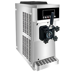 Vosco VXY-ZT960 Pro Silver Soft Single Arm Ice Cream Machine, Counter Top - 2