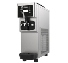 Vosco VXY-ZT960 Pro Silver Soft Single-Handle Ice Cream Machine, Counter Top - Vosco 