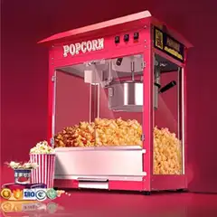 Vosco VZA-803 Otomatik Patlamış Mısır Makinesi, 300 gr Hazneli - 2