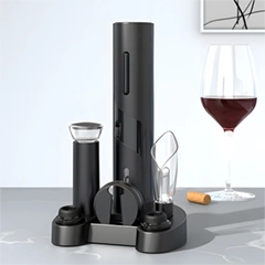 Vosco Wine Set, Electric Corkscrew Automatic Wine Opener, 6 Piece Set - 2