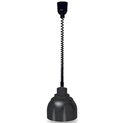 Warmer Classic Hot Holding Lamp, Adjustable Cable, 55-130 cm, Black - Warmer