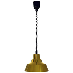Warmer Retro Hot Holder Lamp, Adjustable Cord, 55-130 cm, Gold - Warmer