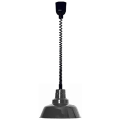 Warmer Retro Sıcak Tutucu Lamba, Ayarlanabilir Kablo, 55-130 cm, Siyah - Warmer