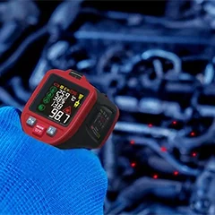 Wintact WT323E Rutubet Küf Analizli Lazerli Termometre, 1050C - 4