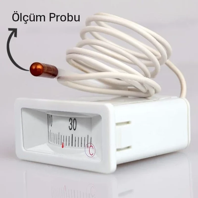 WTY-100B Soketli Mekanik Termometre - Akyol (1)