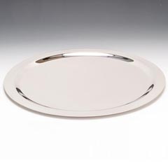 Zicco Yuvarlak Teşhir Tepsisi, Çelik, 50 cm - Zicco