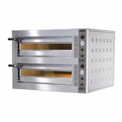Zanussi 291090 Mechanical Electric Pizza Oven, Double Deck, 6x2 Pizza Capacity - Zanussi