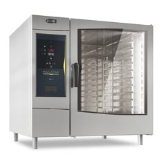 Zanussi Dijital Ekran Kombi Fırın, Boylerli, Elektrikli, 10 GN 2/1 - Zanussi