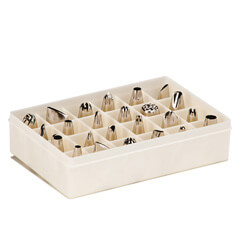 Zicco 24 Piece Nozzle Set, Steel - Zicco