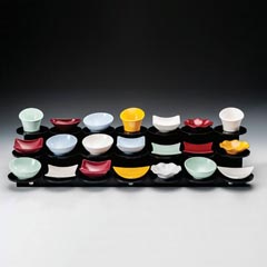 Zicco Acrylic Display Box, 21-piece, 30x72x12 cm - Zicco