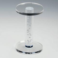 Zicco Acrylic Display Riser, 10x17 cm - Zicco