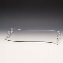 Zicco Acrylic Display Stand, S Model, With Handle, 60x40 cm - Zicco