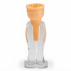 Zicco Acrylic Ice Cream Presentation Stand, 6x6x11 cm - Zicco 