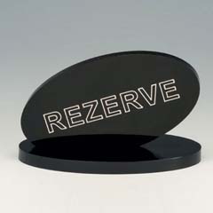 Zicco Acrylic Reserve, 7x13x8 Cm, Black - Zicco