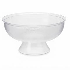 Zicco Acrylic Round Bowl, with Stand, 45x23 cm - Zicco 