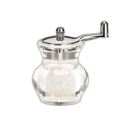 Zicco Acrylic Salt Pepper Mill, 10 cm - Zicco